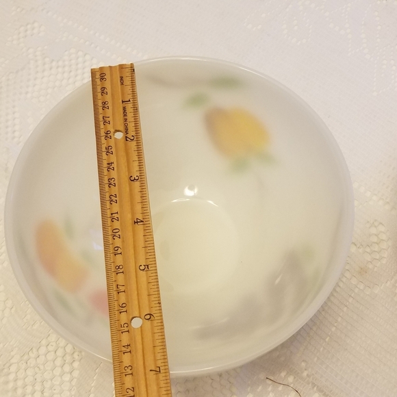 Set of 3 Anchor Hocking Fire King Nesting Mixing Bowls Gay Fad Fruit - Picture 13 of 16